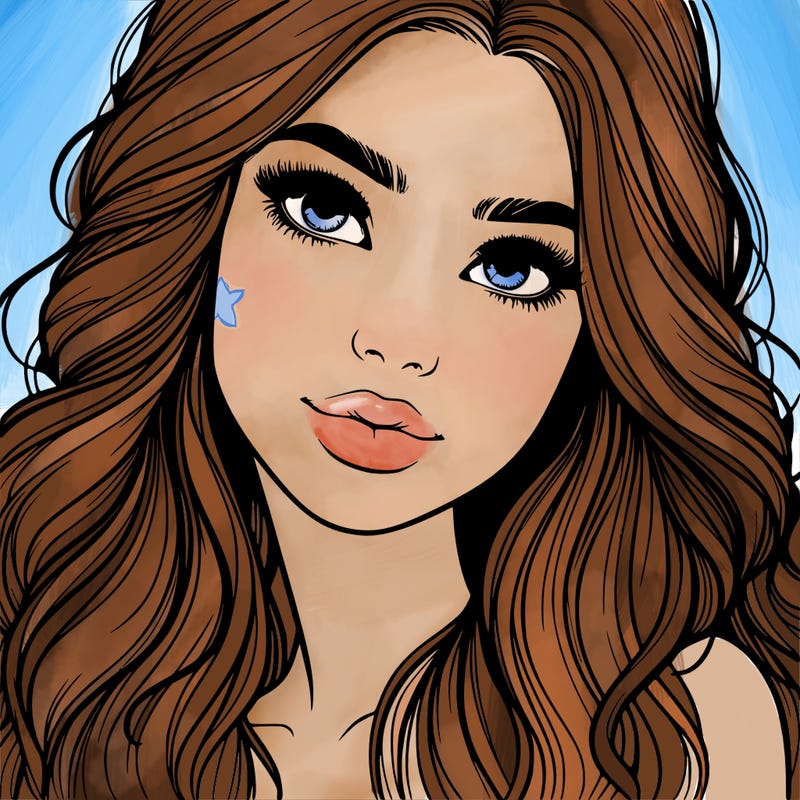 beautiful realistic girl