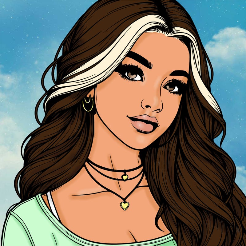 detailed realistic girl