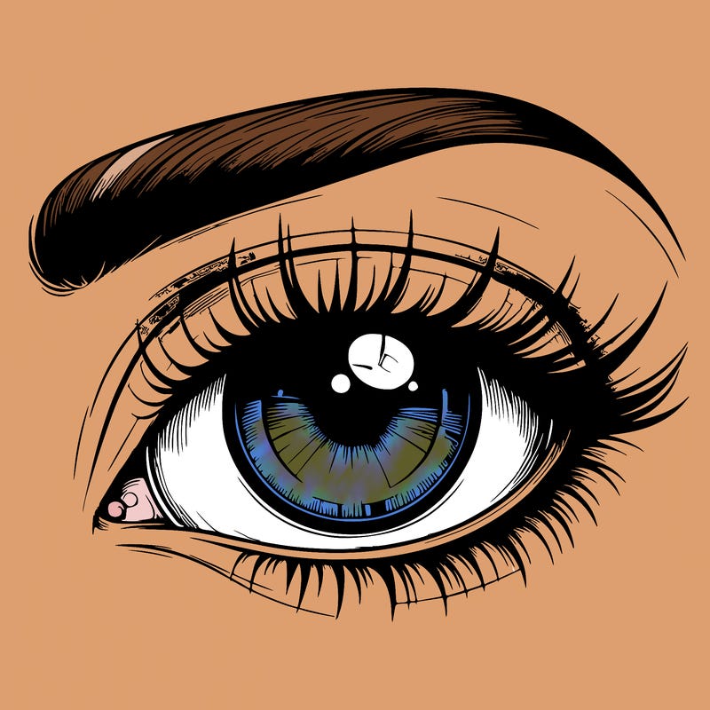 realistic eye