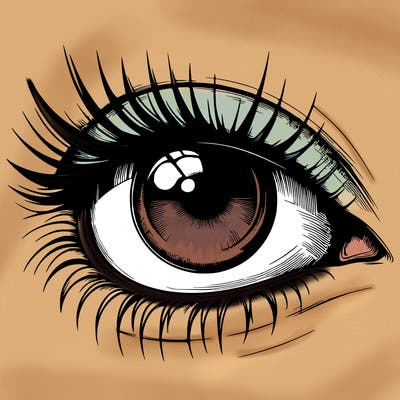 realistic eye