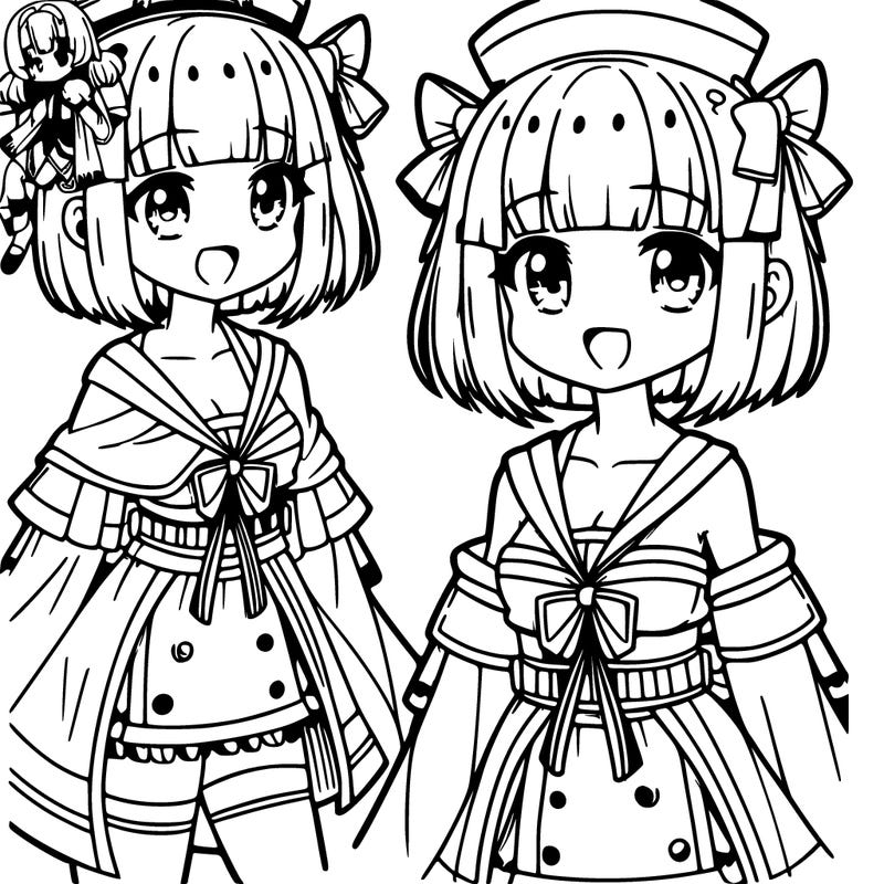 anime girl in costume