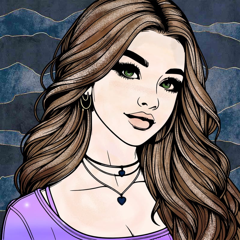 detailed realistic girl