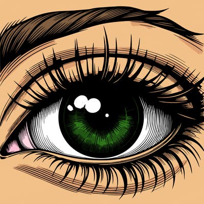 realistic eye