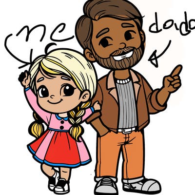 daughter & dada