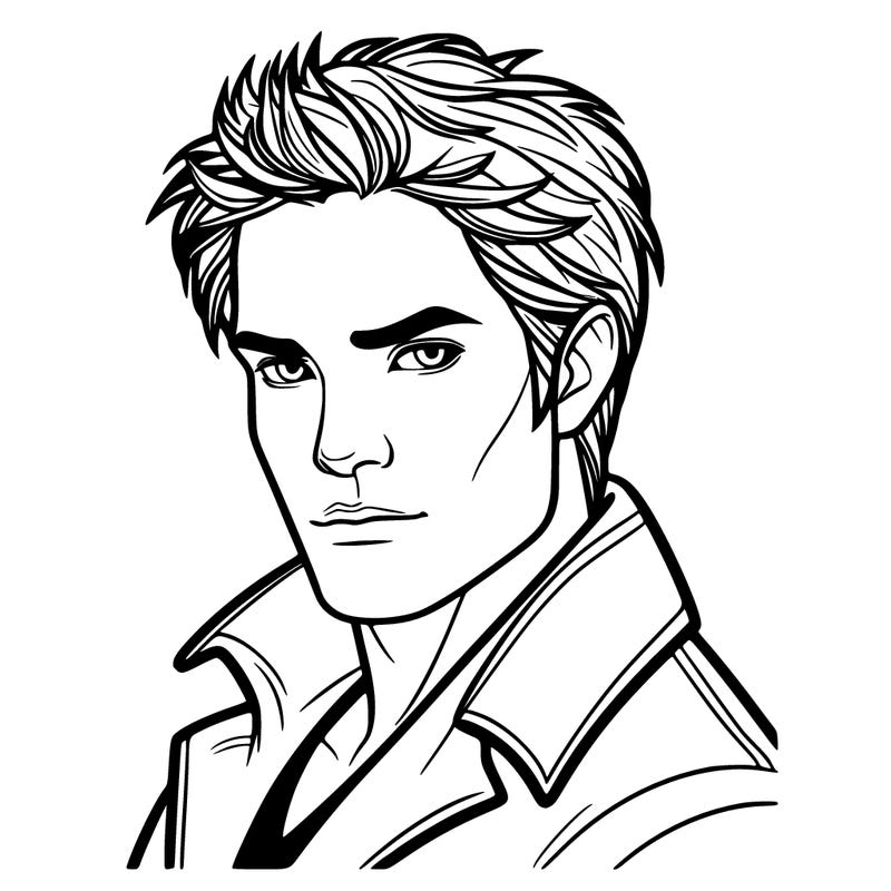 edward from twilight realistic