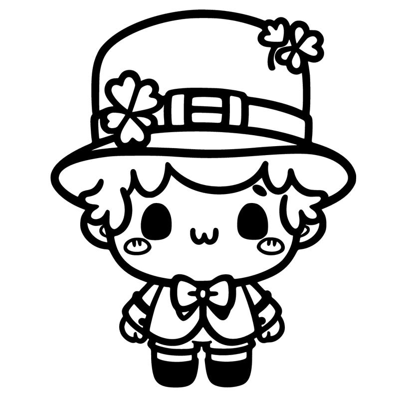 a cute kawii lepercon