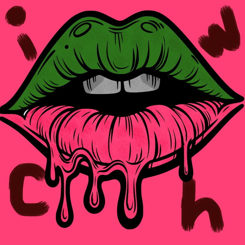 lips that look realistic and drip