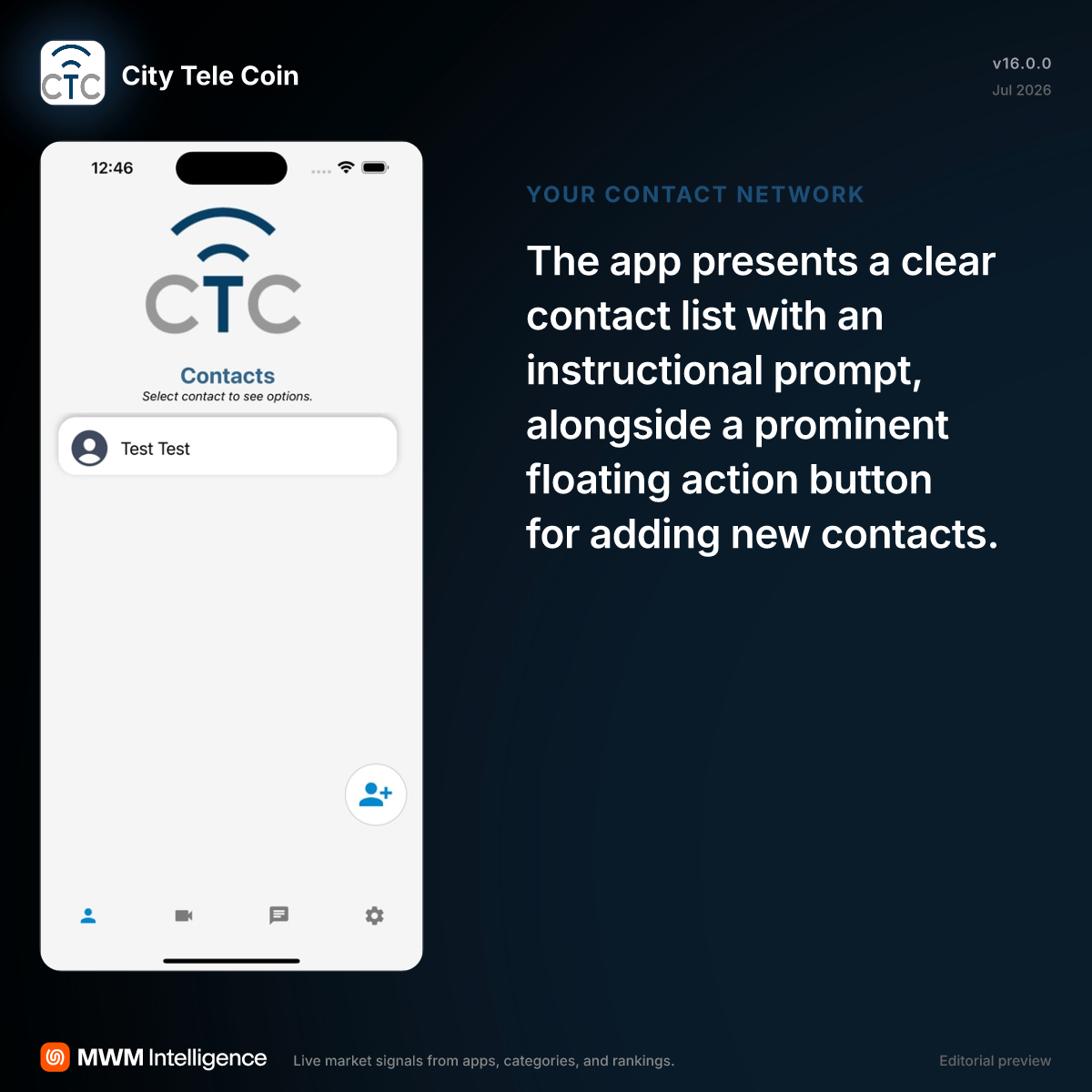 City Tele Coin - Business App | MWM