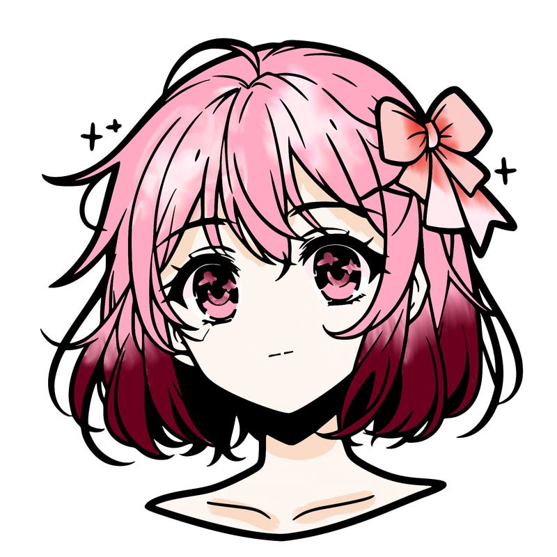 anime girl face