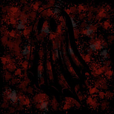 realistic creepy ghost