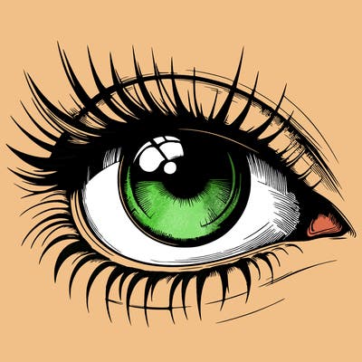 realistic eye