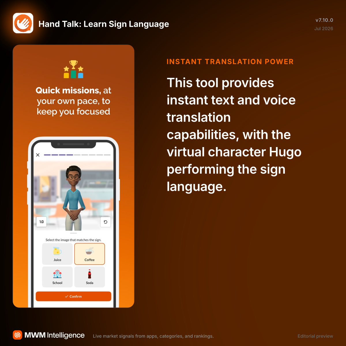 Hand Talk: Learn Sign Language - Education App | MWM