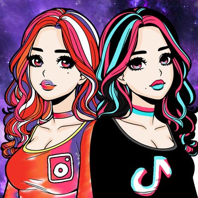 realistic twin sisters