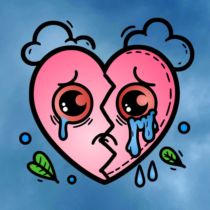 sad heartbroken