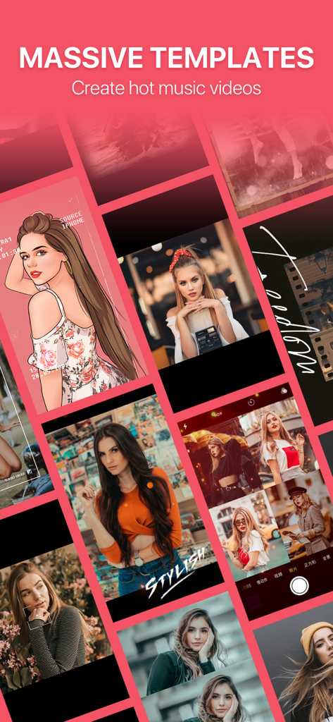 Tempi Art-Cartoon&AnimatePhoto - A collection of creative templates for making music videos and artistic photo edits