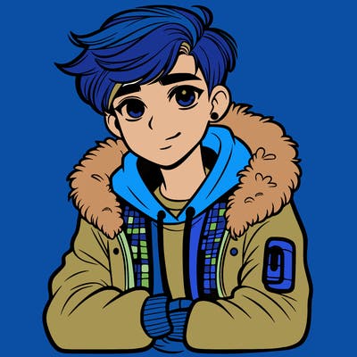 stylish teenager