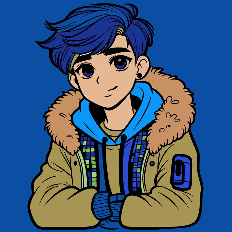 stylish teenager