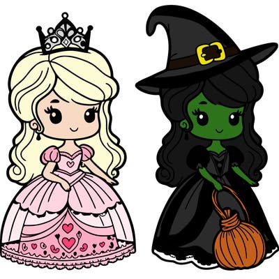 princess as a witch