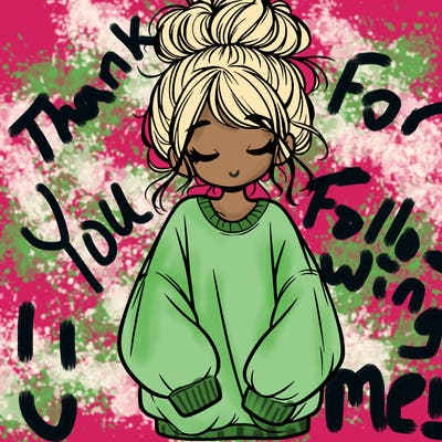 girl with baggy sweatshirt and messy bun