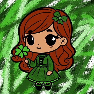 saint patrick’s day girl