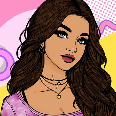 detailed realistic girl