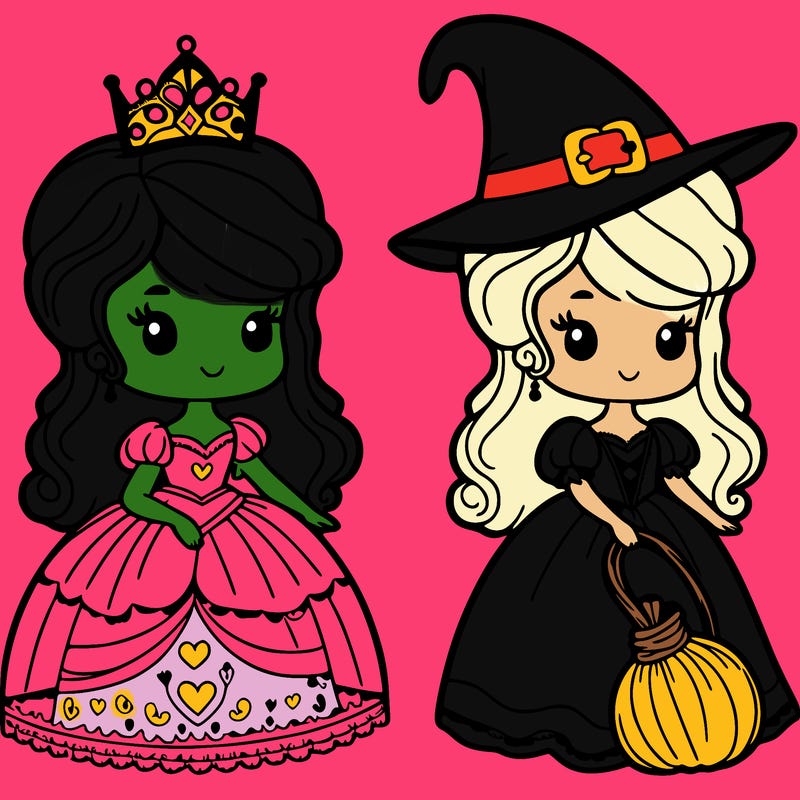princess as a witch