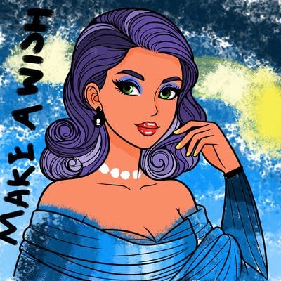an elegant woman