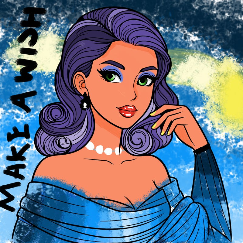 an elegant woman