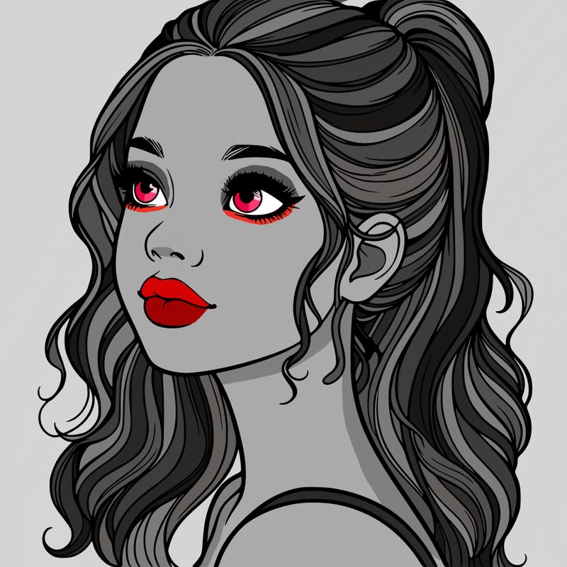 beautiful realistic girl