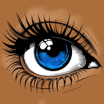 realistic eye