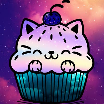 cat cupcake