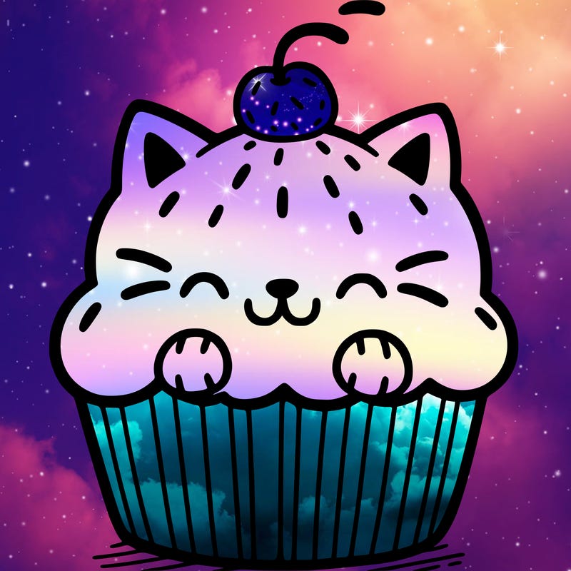 cat cupcake