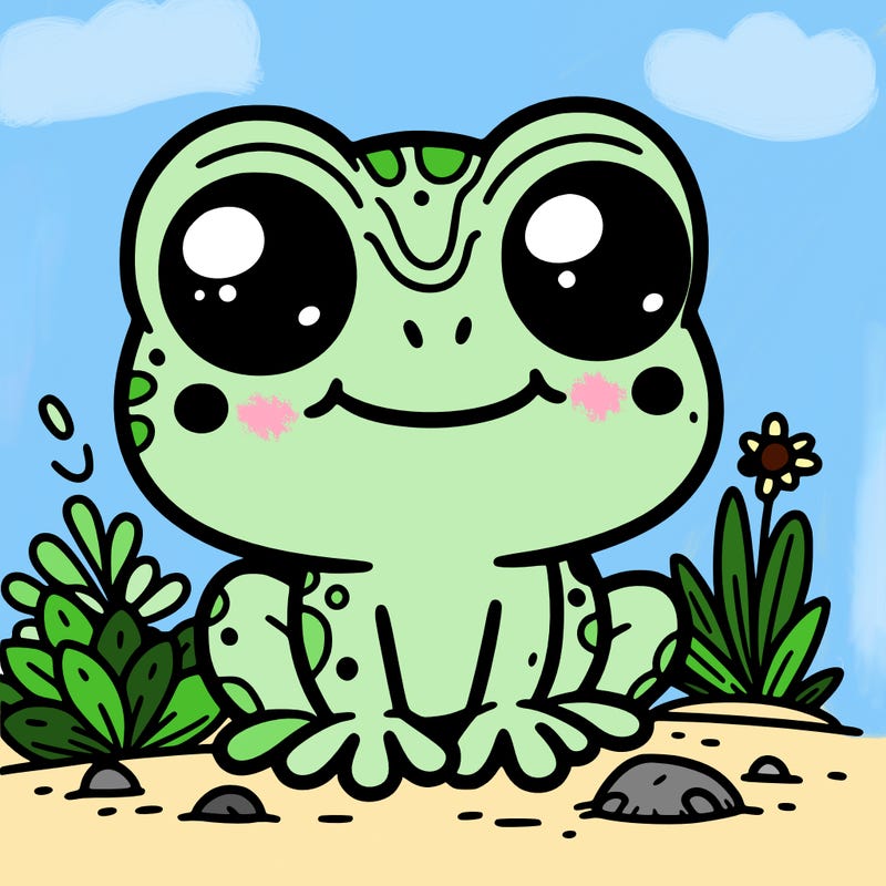 cute frog