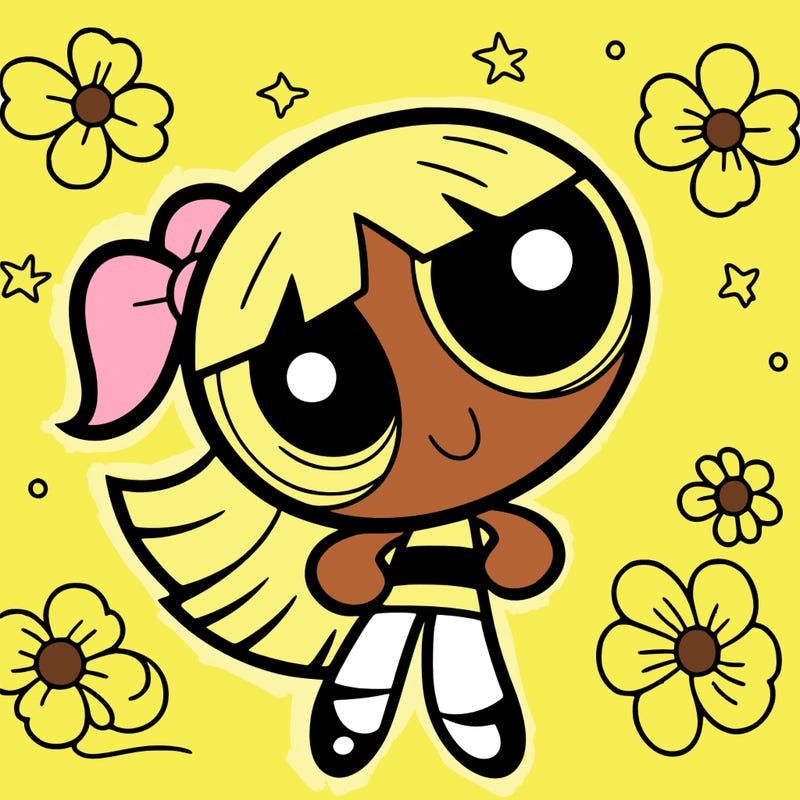 a powerpuff girl