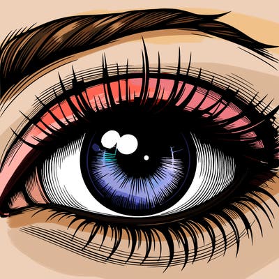 realistic eye