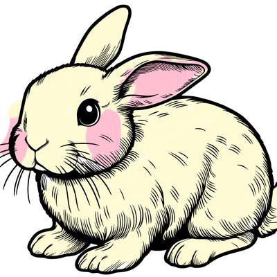 realistic bunny