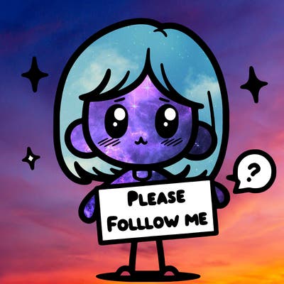 please follow me