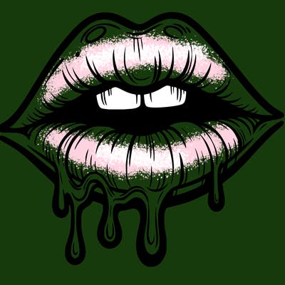 lips that look realistic and drip