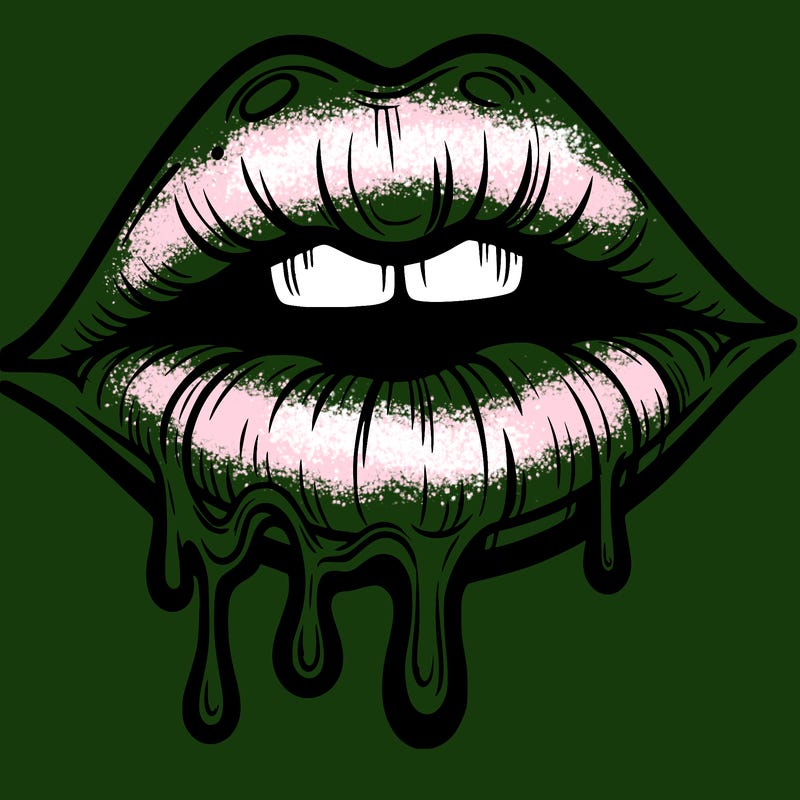 lips that look realistic and drip