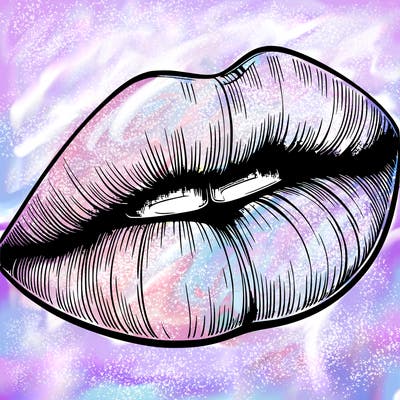 realistic lips