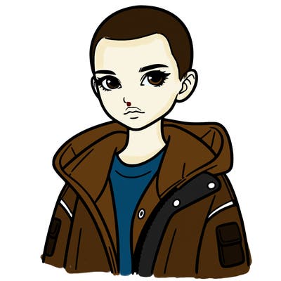 11 from stranger things.