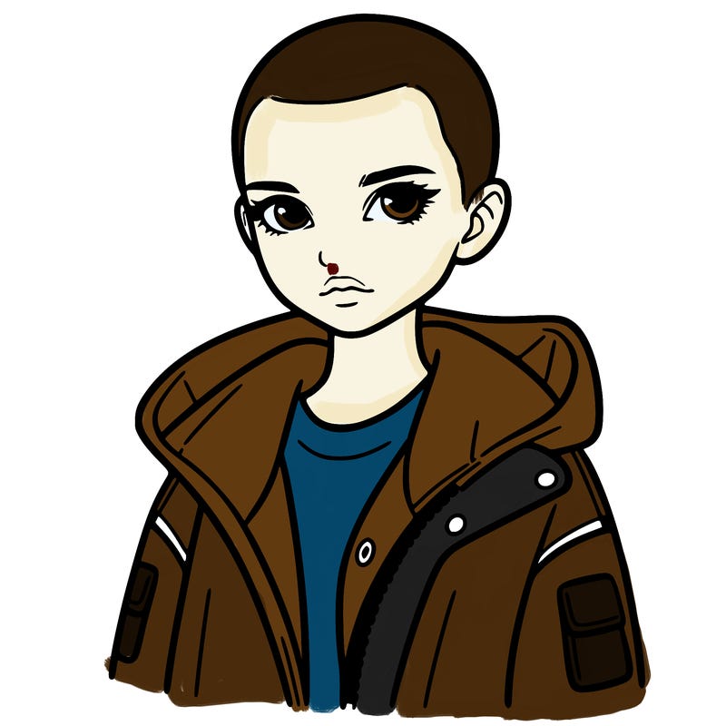 11 from stranger things.