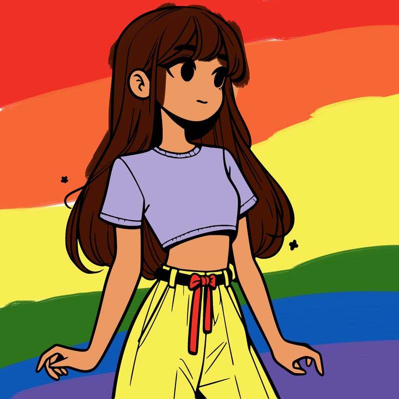 girl in a cute crop top