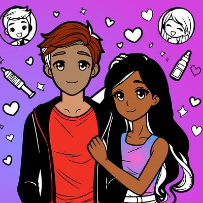 girlfriend and boyfriend