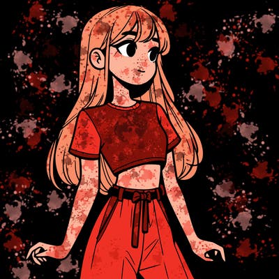 girl in a cute crop top