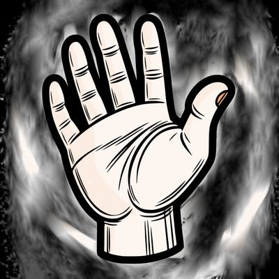 a hand