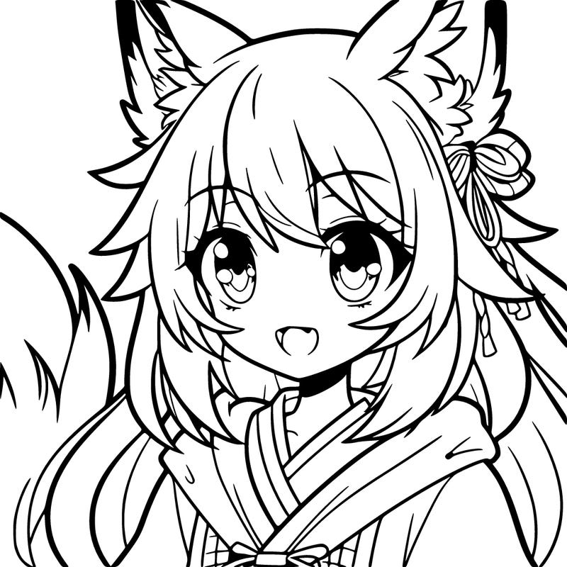 anime fox girl
