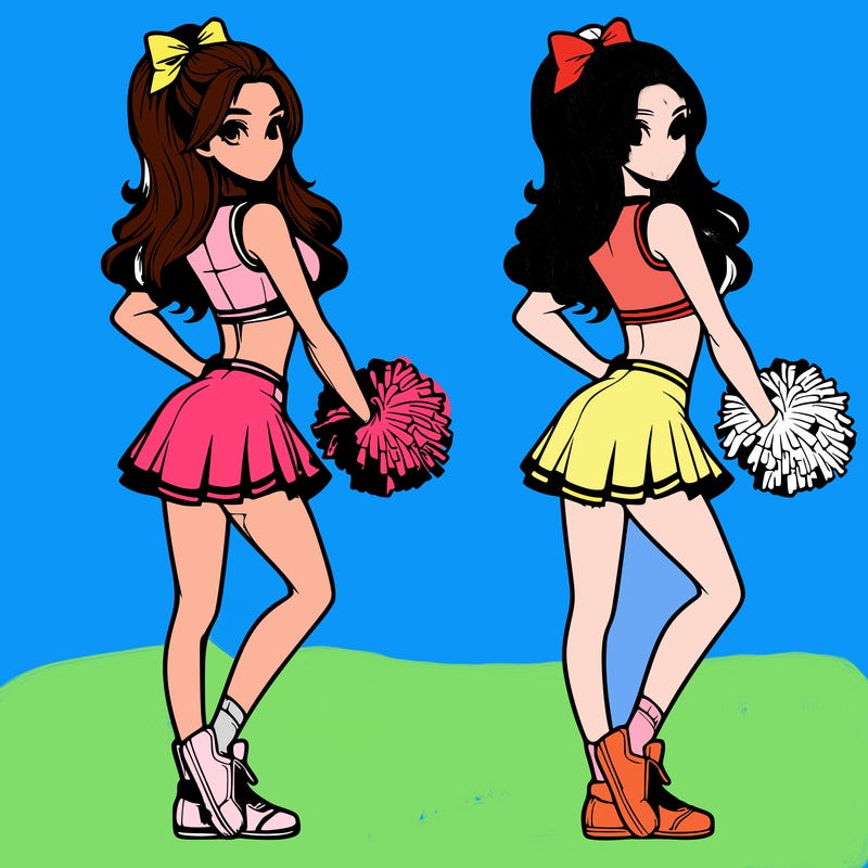 realistic cheerleader