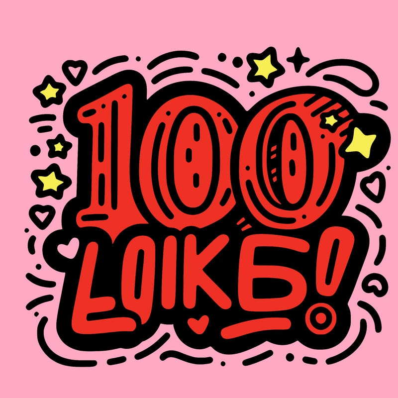 100 likes!