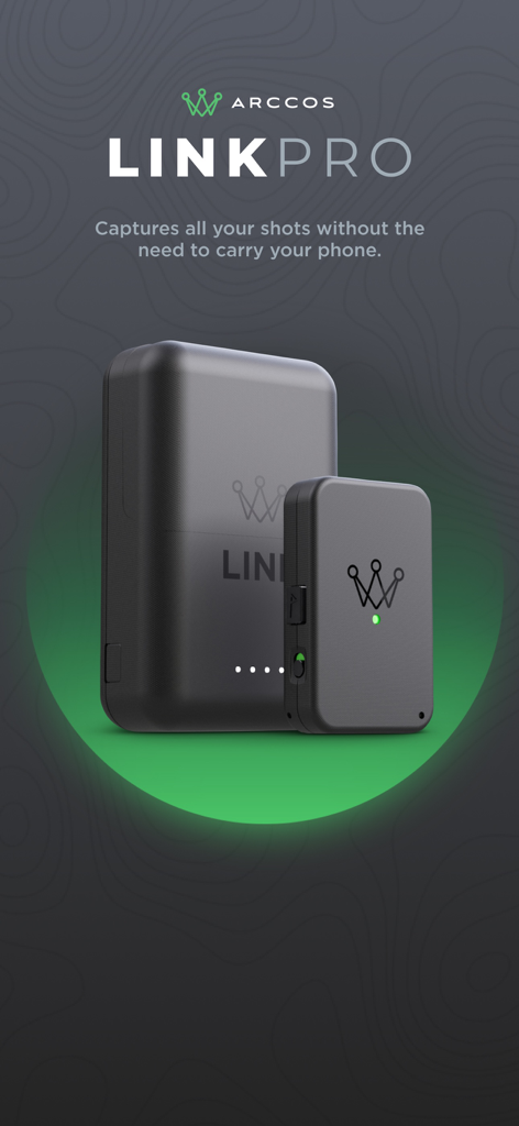 Arccos - Arccos Link Pro wearable device for automatic golf shot tracking without a phone